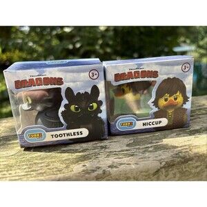 Tubbz Mini Rubber Duck How to Train Your Dragon HICCUP TOOTHLESS HTTYD Figure